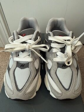 New Balance 9060 Kids Gray and White